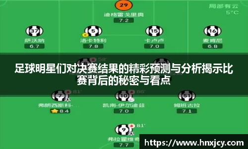 足球明星们对决赛结果的精彩预测与分析揭示比赛背后的秘密与看点